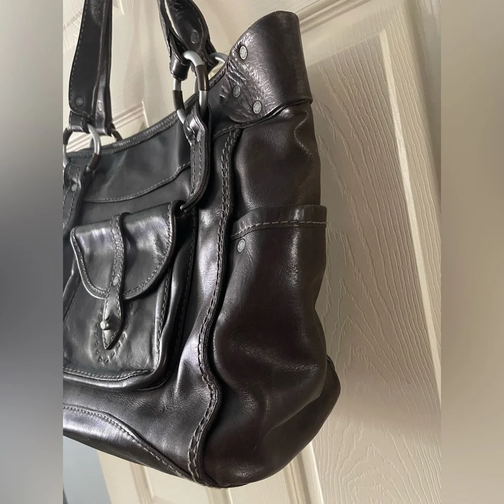 RUEHL No. 925 Brown Leather Purse - Picture 5 of 9